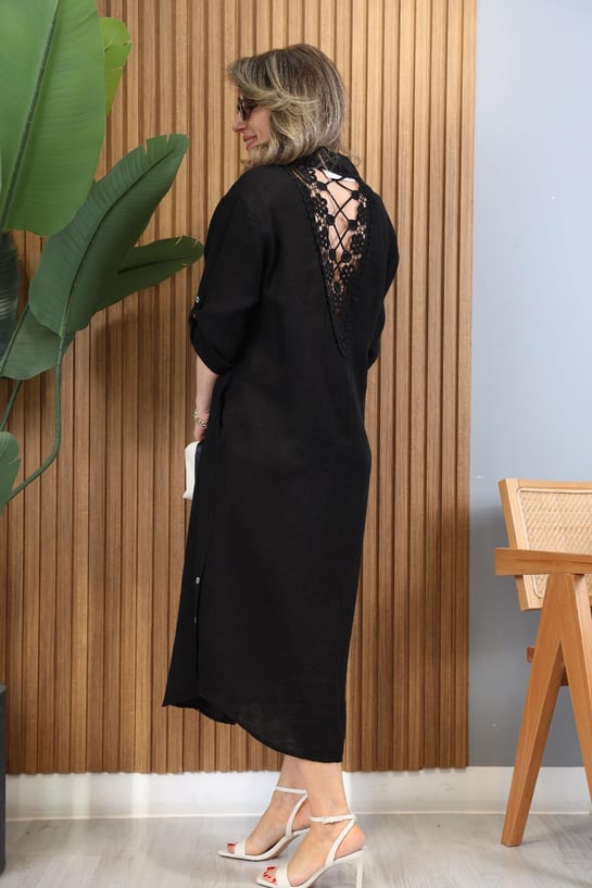 Bianca | Elegantes Kleid mit Seitenschlitz