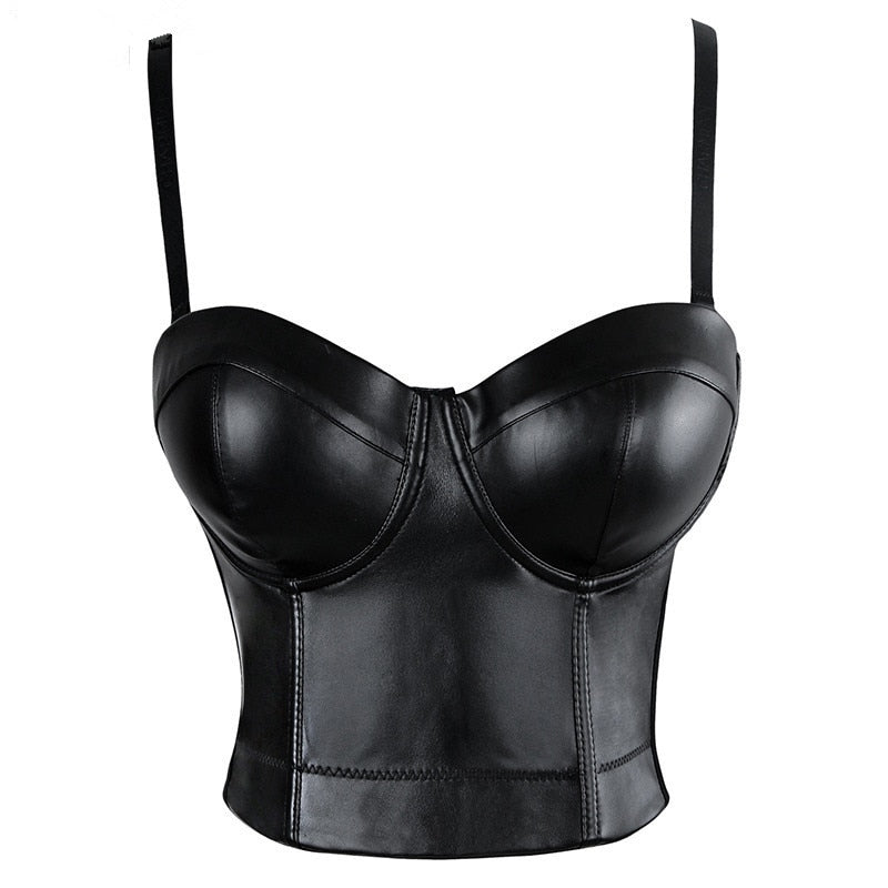 Heidi-Mode | Lederbustier Form Top