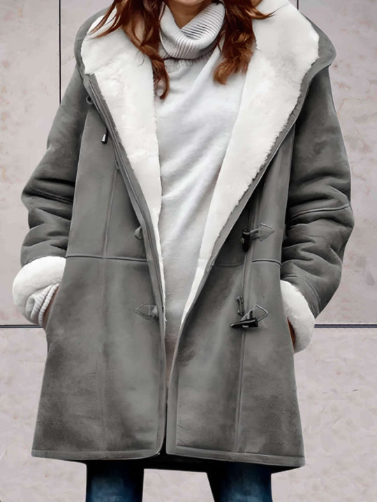 Heidi-Mode | Luxuriöser Wintermantel mit Fleece-Futter