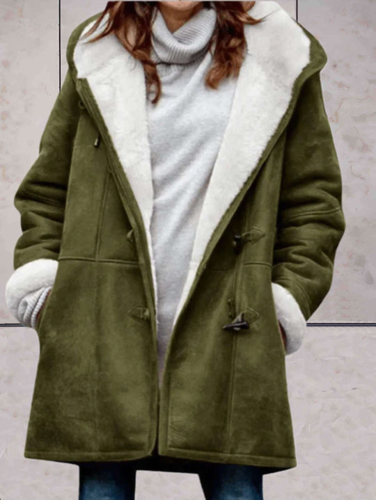 Heidi-Mode | Luxuriöser Wintermantel mit Fleece-Futter