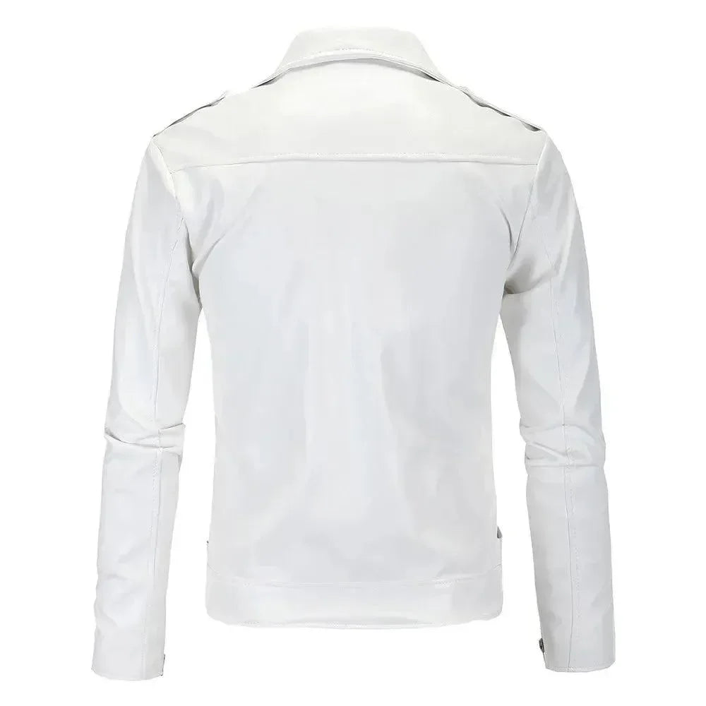 Heidi-Mode | Slim Fit Biker Herren Lederjacke