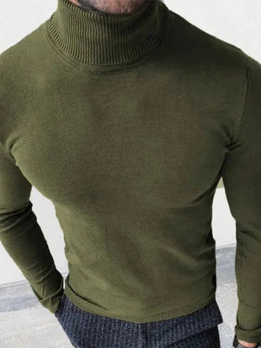 Heidi-Mode | Fit Strickpullover Herren Rollkragenpullover