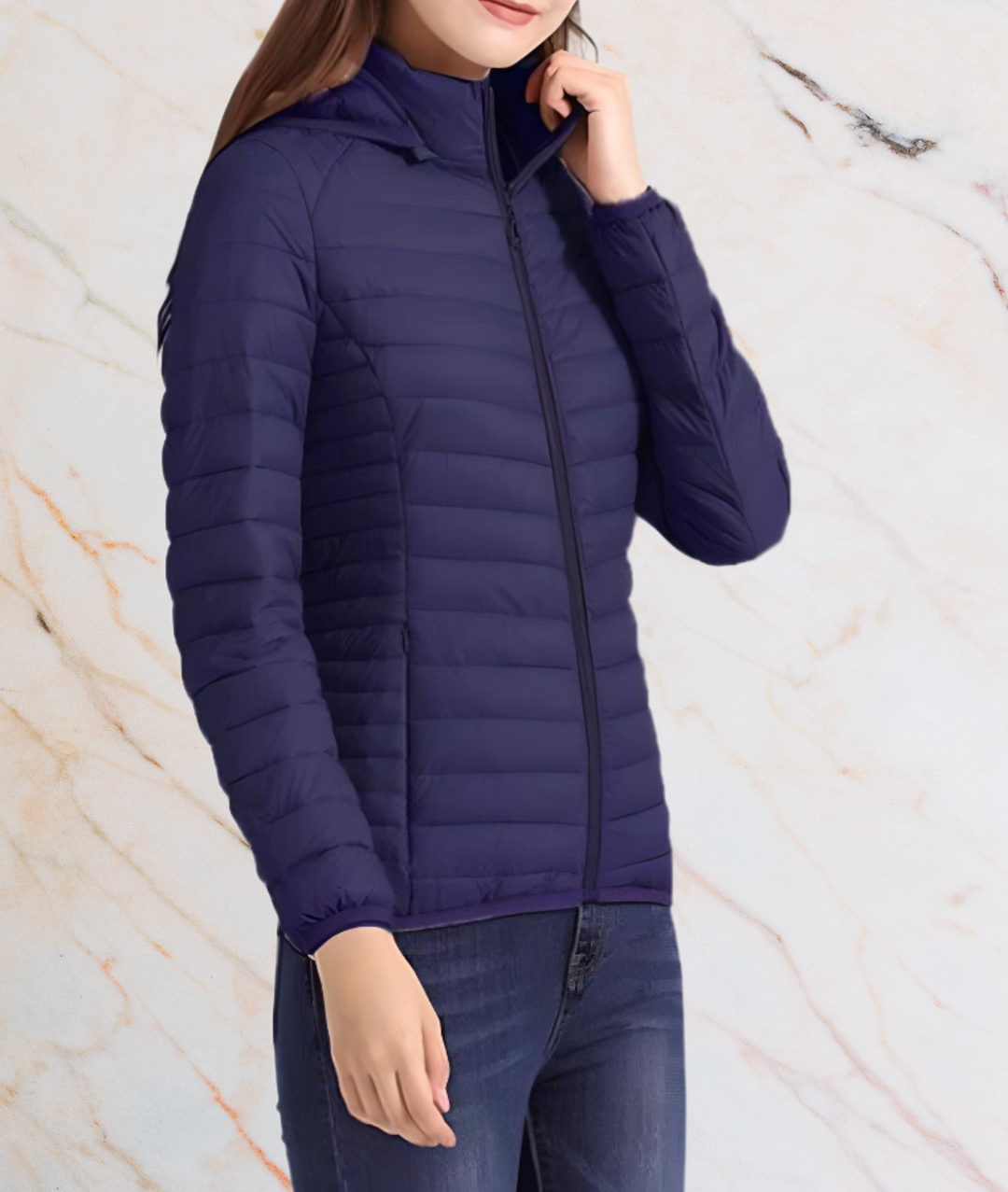 Heidi-Mode | Slim Fit Puffy Jacket mit Reißverschluss - Maylee