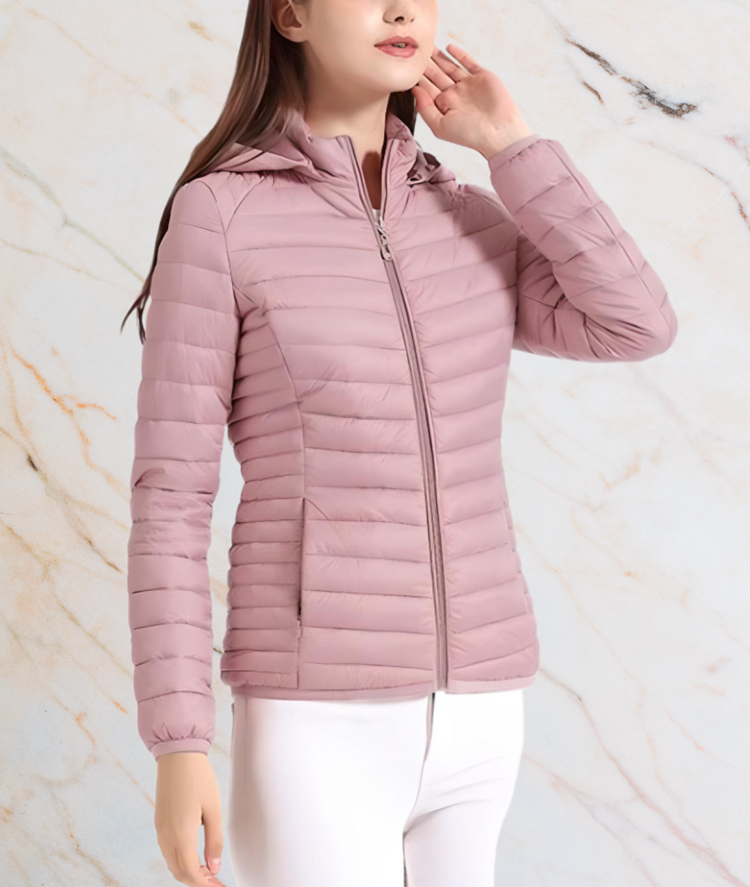 Heidi-Mode | Slim Fit Puffy Jacket mit Reißverschluss - Maylee