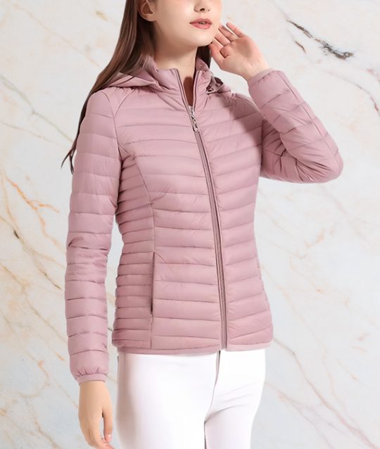 Heidi-Mode | Slim Fit Puffy Jacket mit Reißverschluss - Maylee
