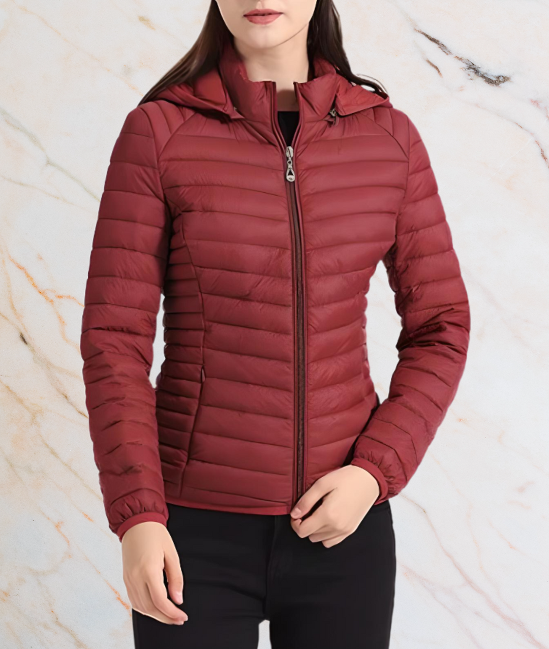 Heidi-Mode | Slim Fit Puffy Jacket mit Reißverschluss - Maylee