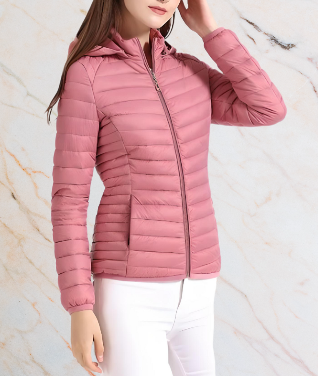 Heidi-Mode | Slim Fit Puffy Jacket mit Reißverschluss - Maylee