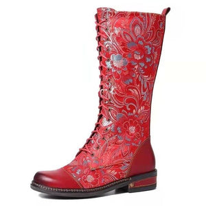 Heidi-Mode | Hohe Schnürstiefel