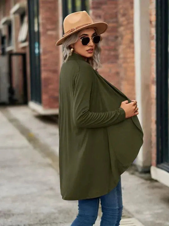 Heidi-Mode | Lockerer Damen Strickjacke Pullover