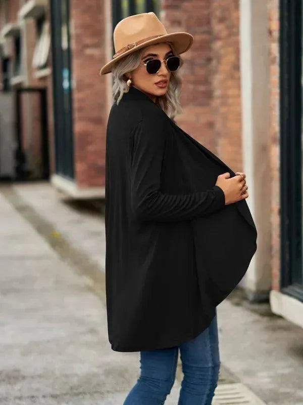 Heidi-Mode | Lockerer Damen Strickjacke Pullover