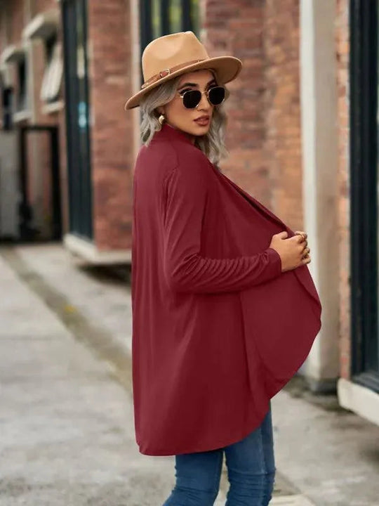 Heidi-Mode | Lockerer Damen Strickjacke Pullover