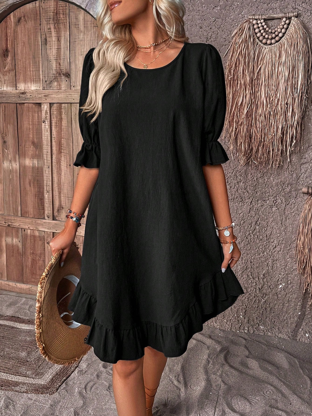 Kleid mit Rüschen - Sophie
