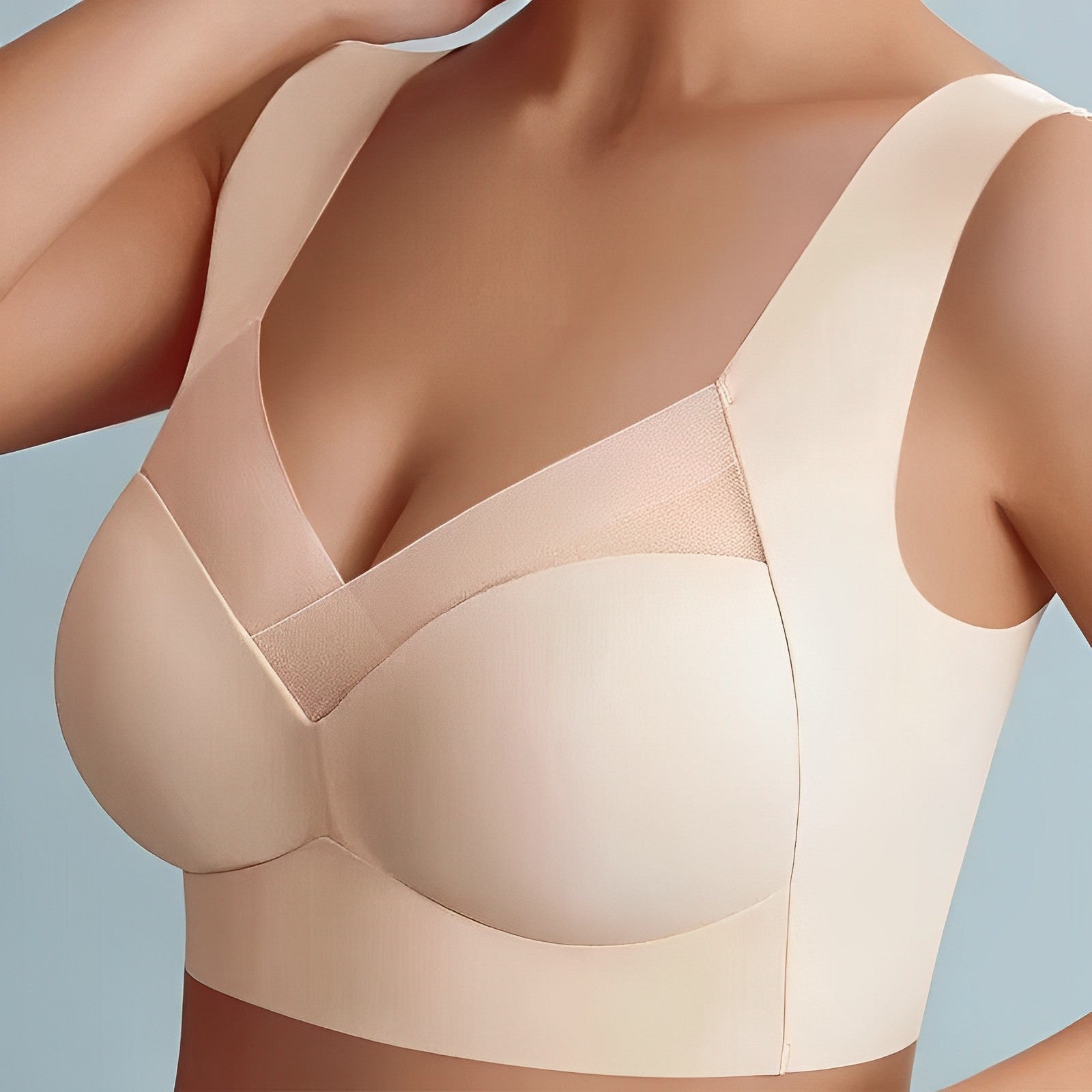 Heidi-Mode - Nahtloser ergonomischer Damen-BH Top