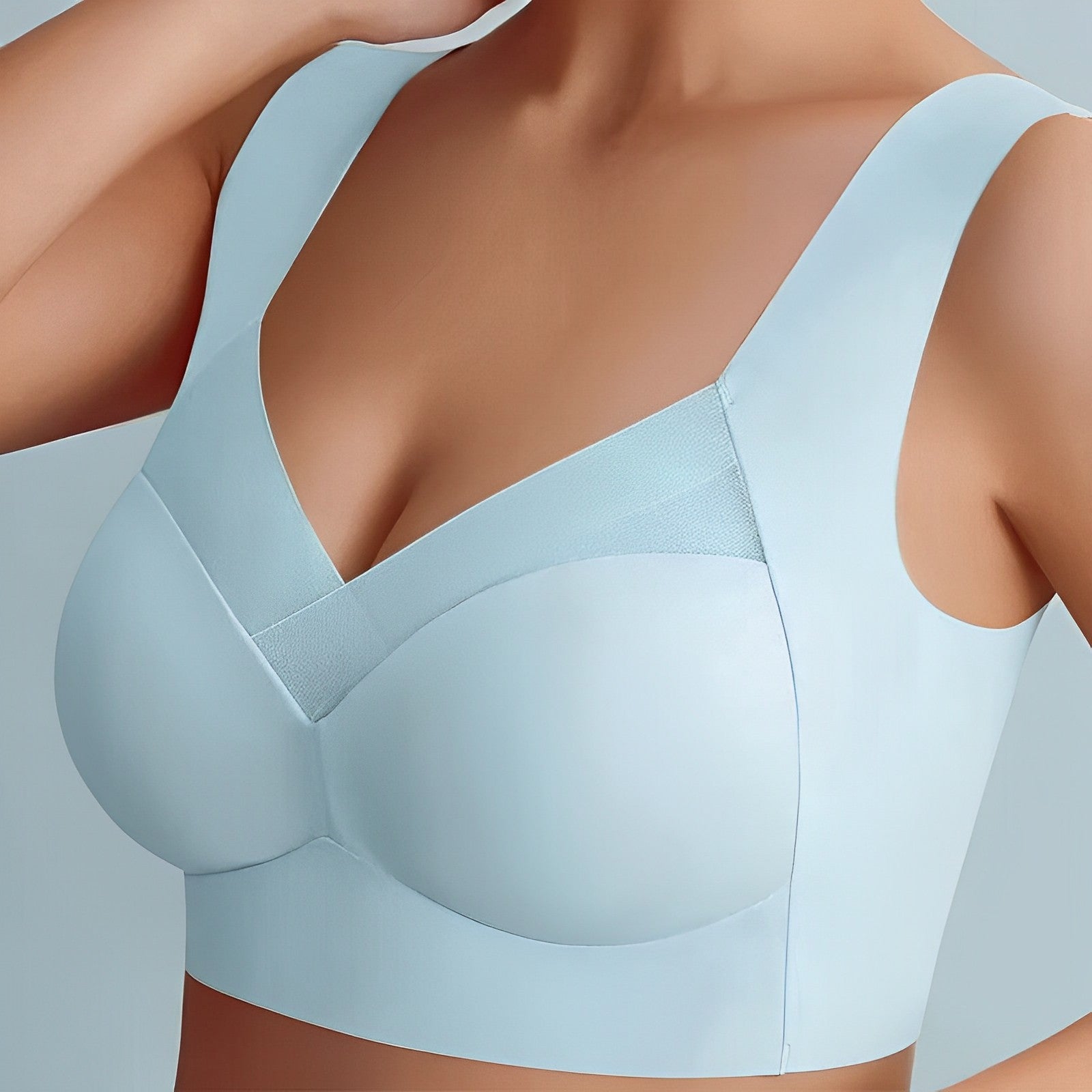 Heidi-Mode - Nahtloser ergonomischer Damen-BH Top