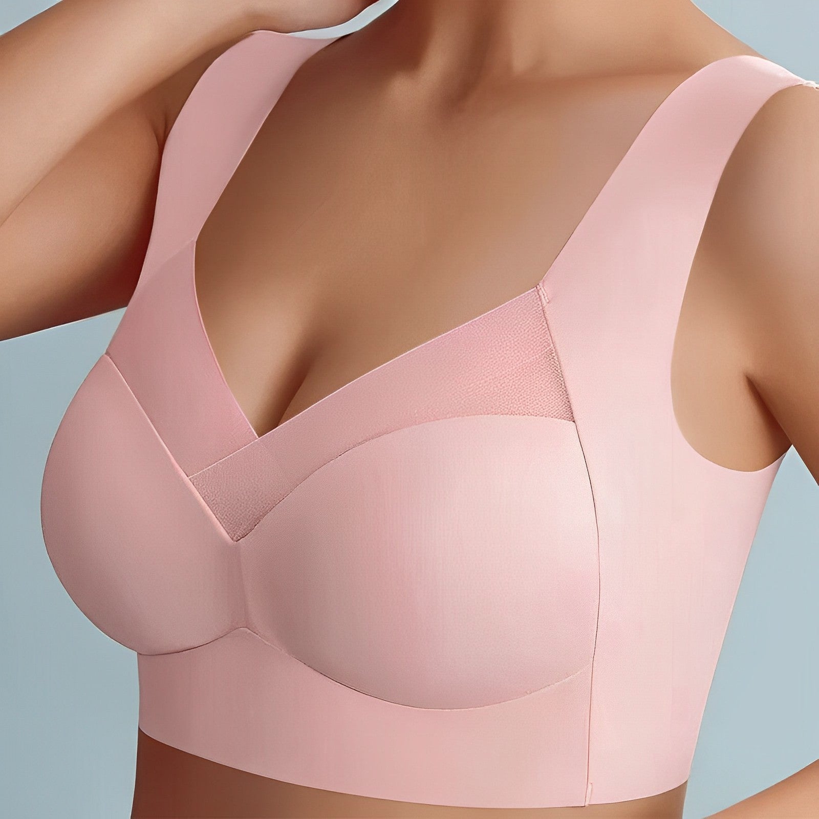 Heidi-Mode - Nahtloser ergonomischer Damen-BH Top