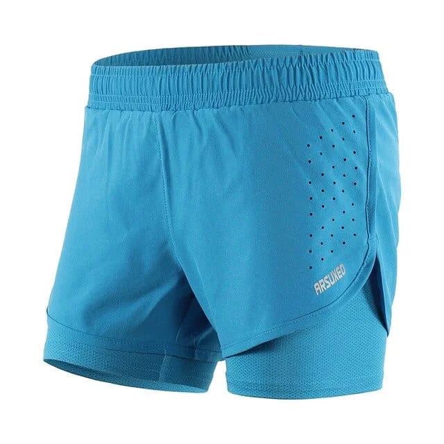 Sportshorts mit schmalem Schnitt