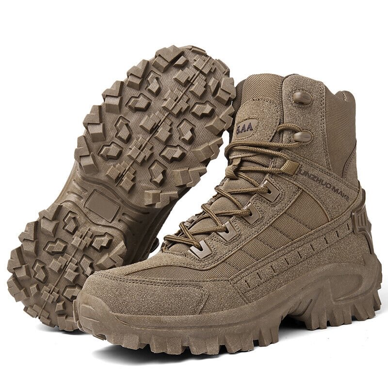 Coole militärische Winterstiefel