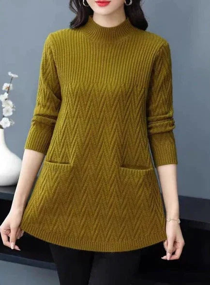 Heidi-Mode | Damen High Neck Pullover