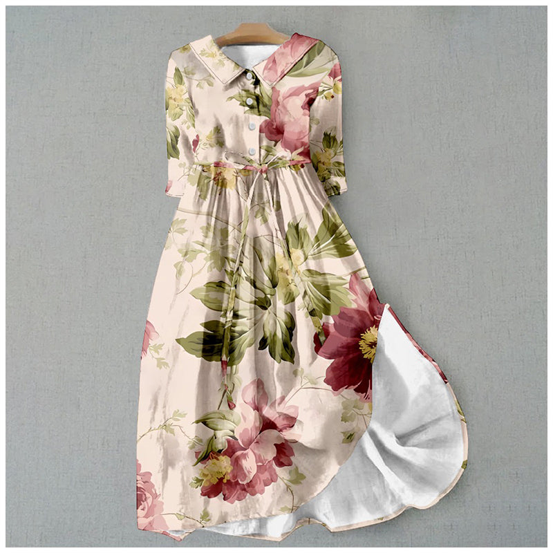 Spitzenkleid mit Blumenmuster - Anna