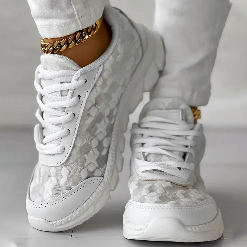 Luxuriöse orthopädische Sneaker für aktive Frauen