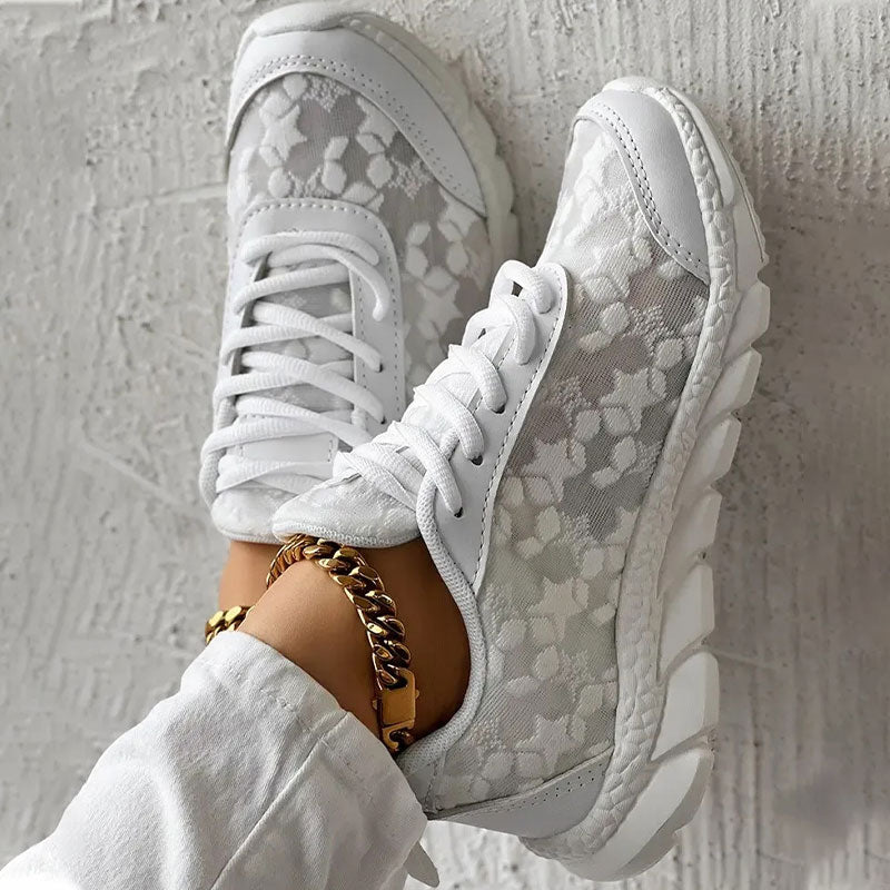 Luxuriöse orthopädische Sneaker für aktive Frauen