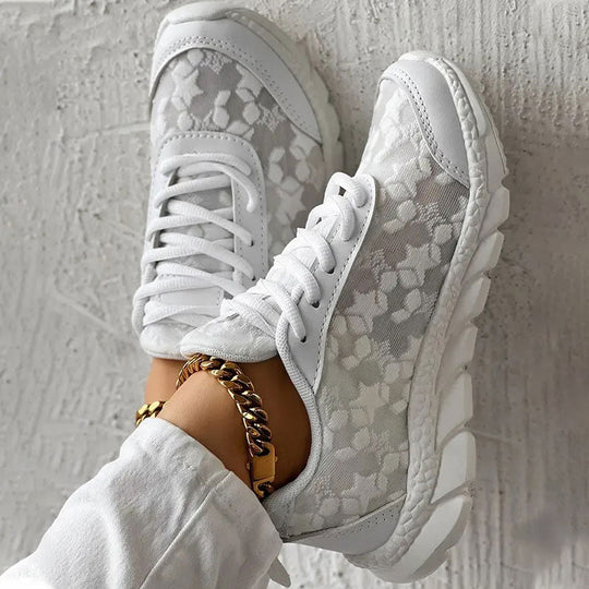Luxuriöse orthopädische Sneaker für aktive Frauen