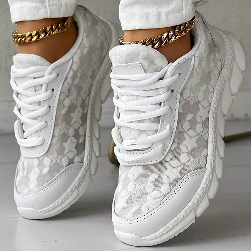 Luxuriöse orthopädische Sneaker für aktive Frauen
