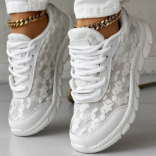Luxuriöse orthopädische Sneaker für aktive Frauen