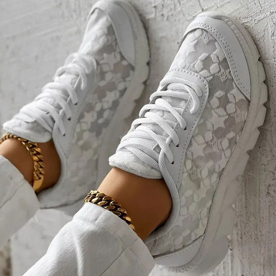 Luxuriöse orthopädische Sneaker für aktive Frauen