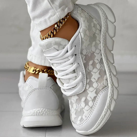 Luxuriöse orthopädische Sneaker für aktive Frauen
