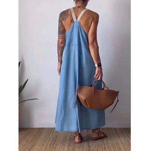 Heidi-Mode | Weiche Baumwoll Leinen Kleid