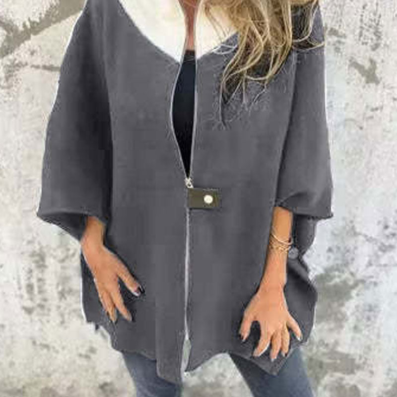 Heidi-Mode | Lange Zip-Up Jacke Damen