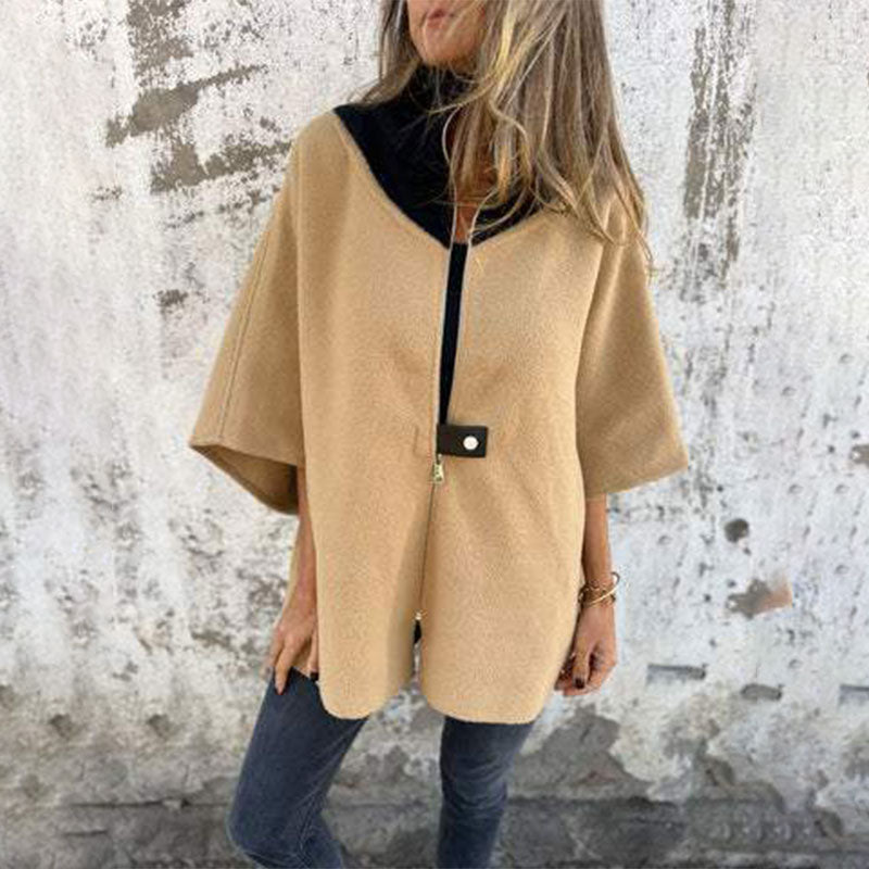 Heidi-Mode | Lange Zip-Up Jacke Damen