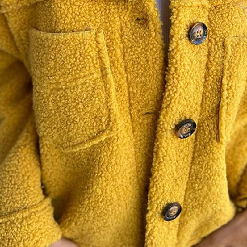 Heidi-Mode | Kurze Warme Bouclé Jacke