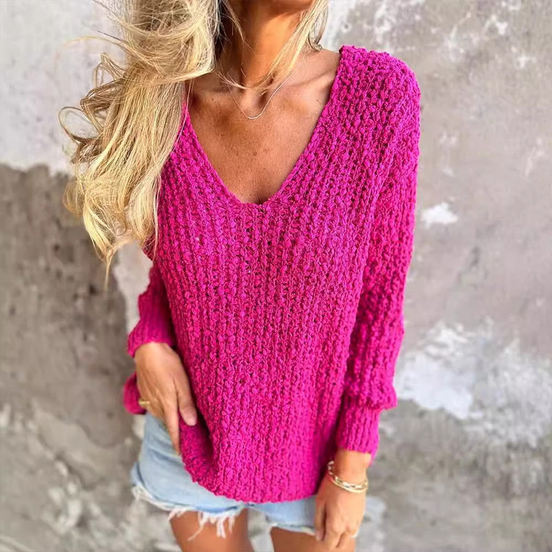 Heidi-Mode | Schicke und Bequeme Pullover mit Kabelmuster für Damen
