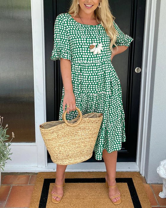 Heidi-Mode | Stilvolle Polka Dots Kleid