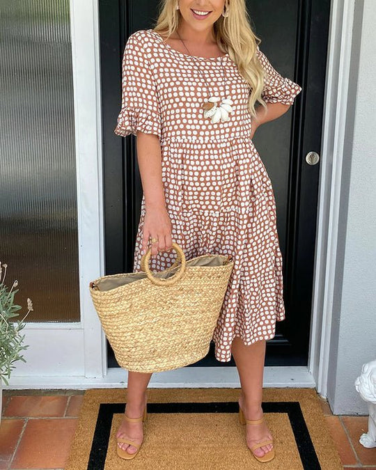 Heidi-Mode | Stilvolle Polka Dots Kleid