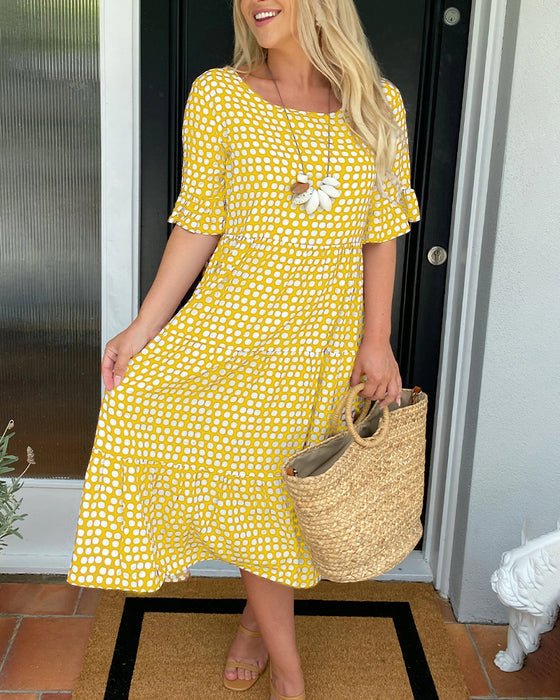 Heidi-Mode | Stilvolle Polka Dots Kleid