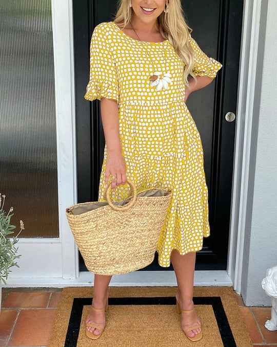 Heidi-Mode | Stilvolle Polka Dots Kleid