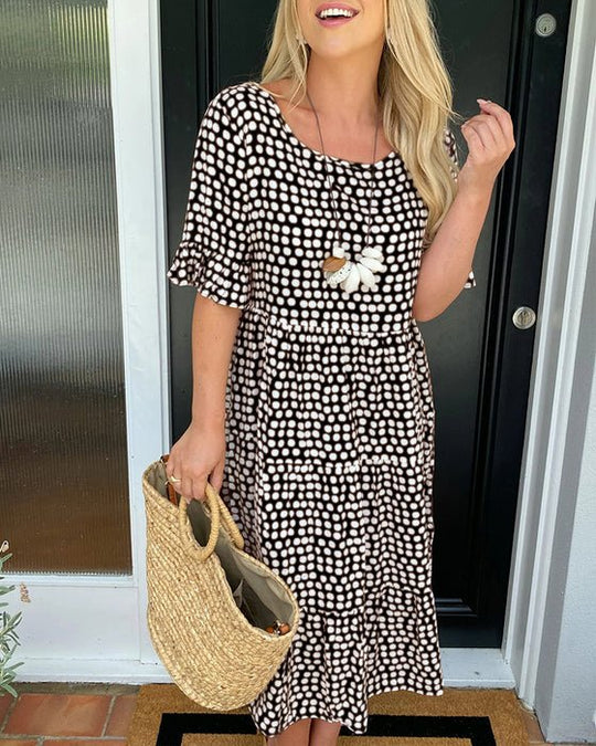 Heidi-Mode | Stilvolle Polka Dots Kleid