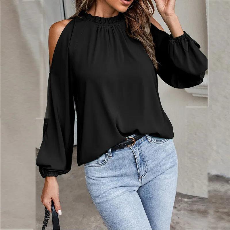 Heidi-Mode | Stilvolle Bluse mit Offenen Schultern