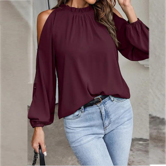 Heidi-Mode | Stilvolle Bluse mit Offenen Schultern