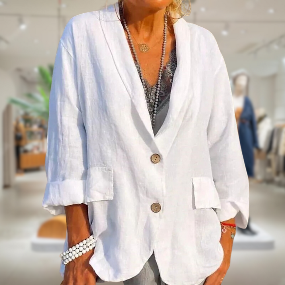 Heidi-Mode | Blazer aus Baumwolle für Frauen