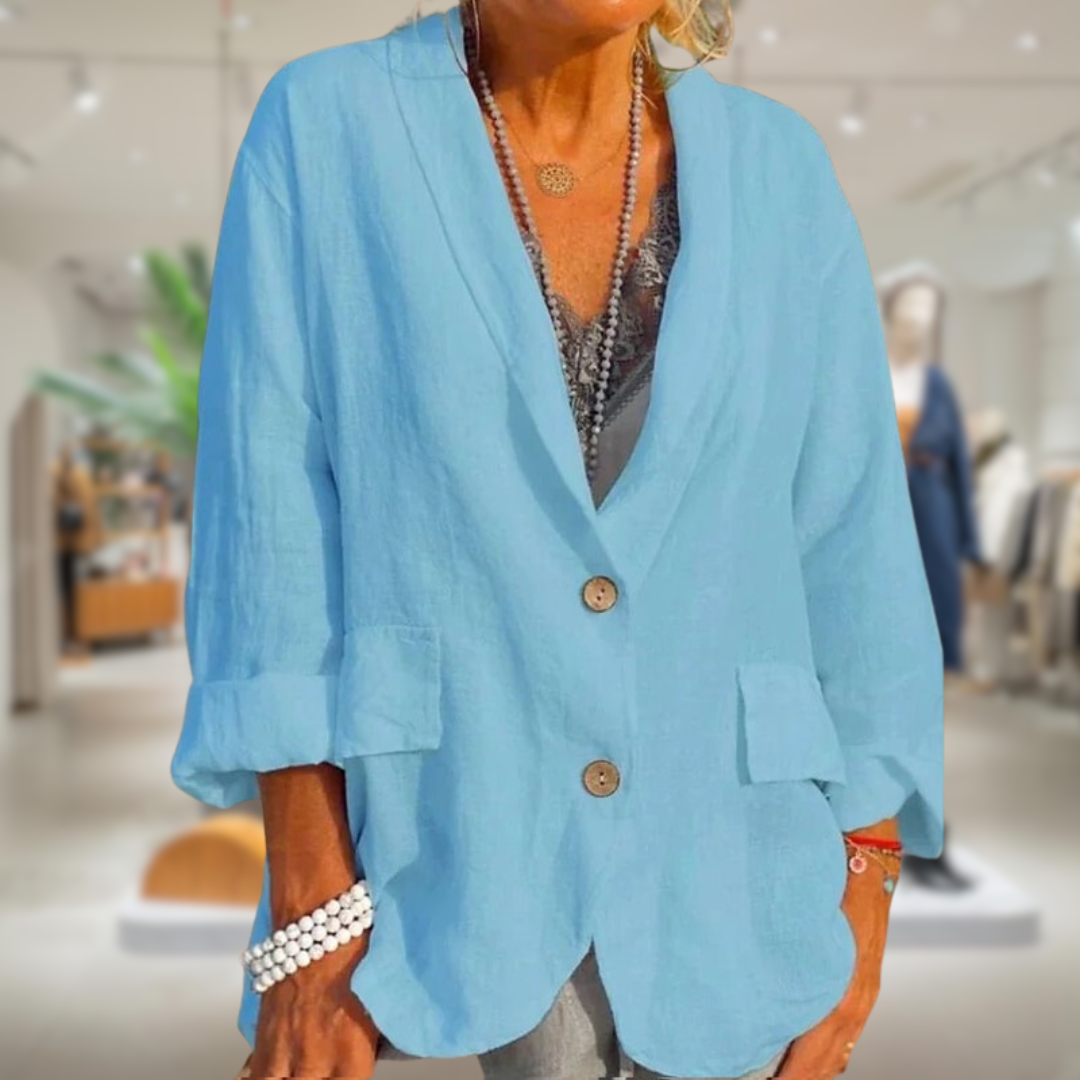 Heidi-Mode | Blazer aus Baumwolle für Frauen