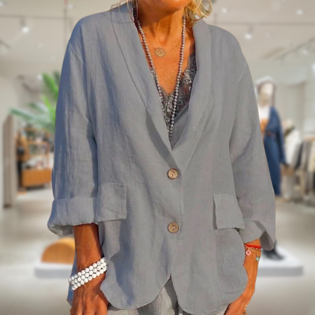 Heidi-Mode | Blazer aus Baumwolle für Frauen