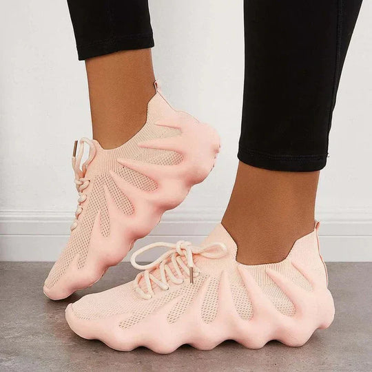 Heidi-Mode | Atmungsaktives Leichtes Design Damen Turnschuhe