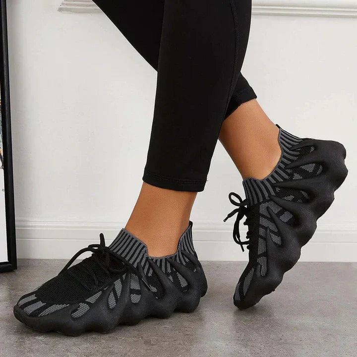 Heidi-Mode | Atmungsaktives Leichtes Design Damen Turnschuhe