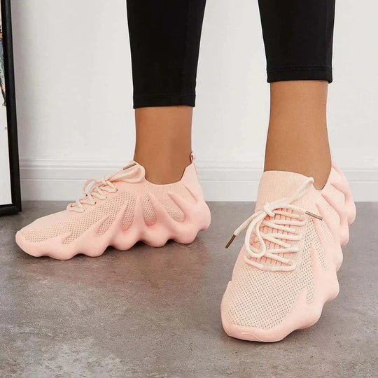 Heidi-Mode | Atmungsaktives Leichtes Design Damen Turnschuhe