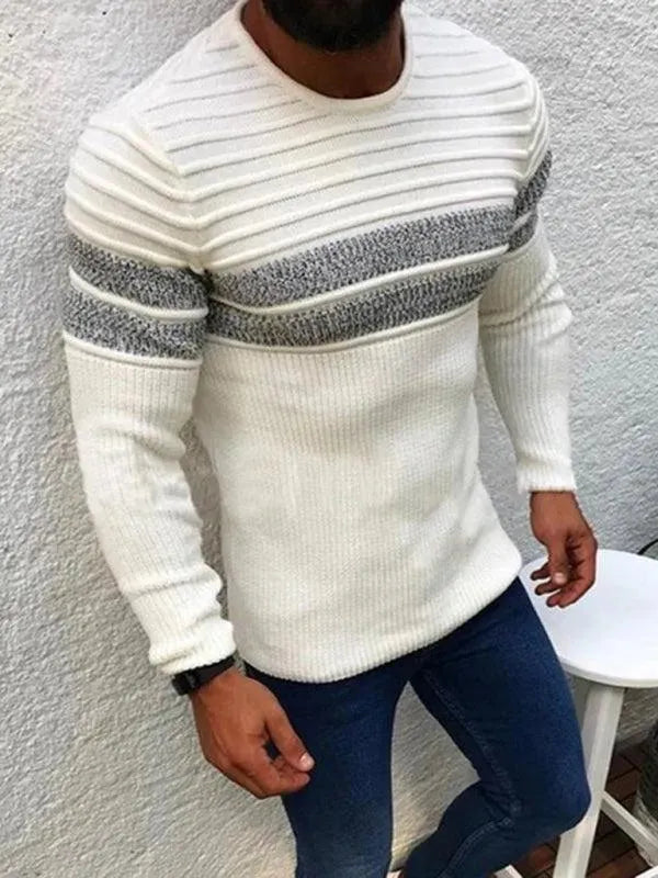 Heidi-Mode | Rundhalsausschnitt Herren Pullover Pullover