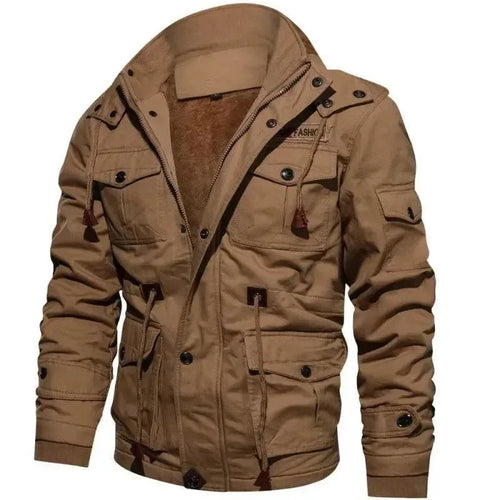 Heidi-Mode | Stylische Herren Freizeit Baumwolljacke